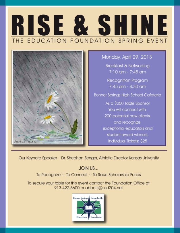 Rise & Shine Flyer Front